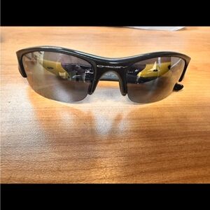 Oakley Black and Gray Sports Sunglasses